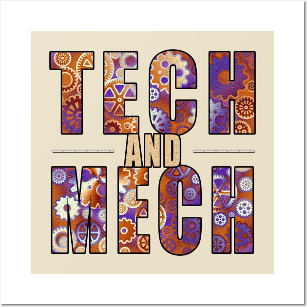 Tech and Mech Wall Art by Gaspar Avila